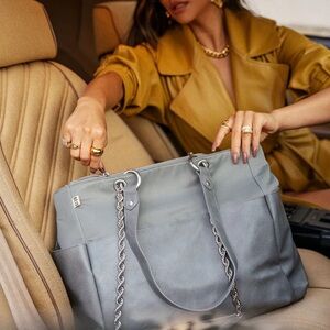 BEIS The Diaper Bag in Grey